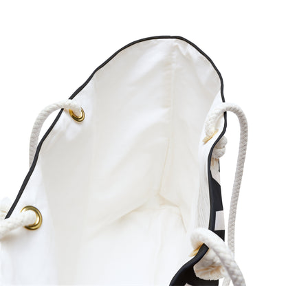 BEACH NURSE™ Weekender Bag | Large Nurse Beach & Travel Tote Black