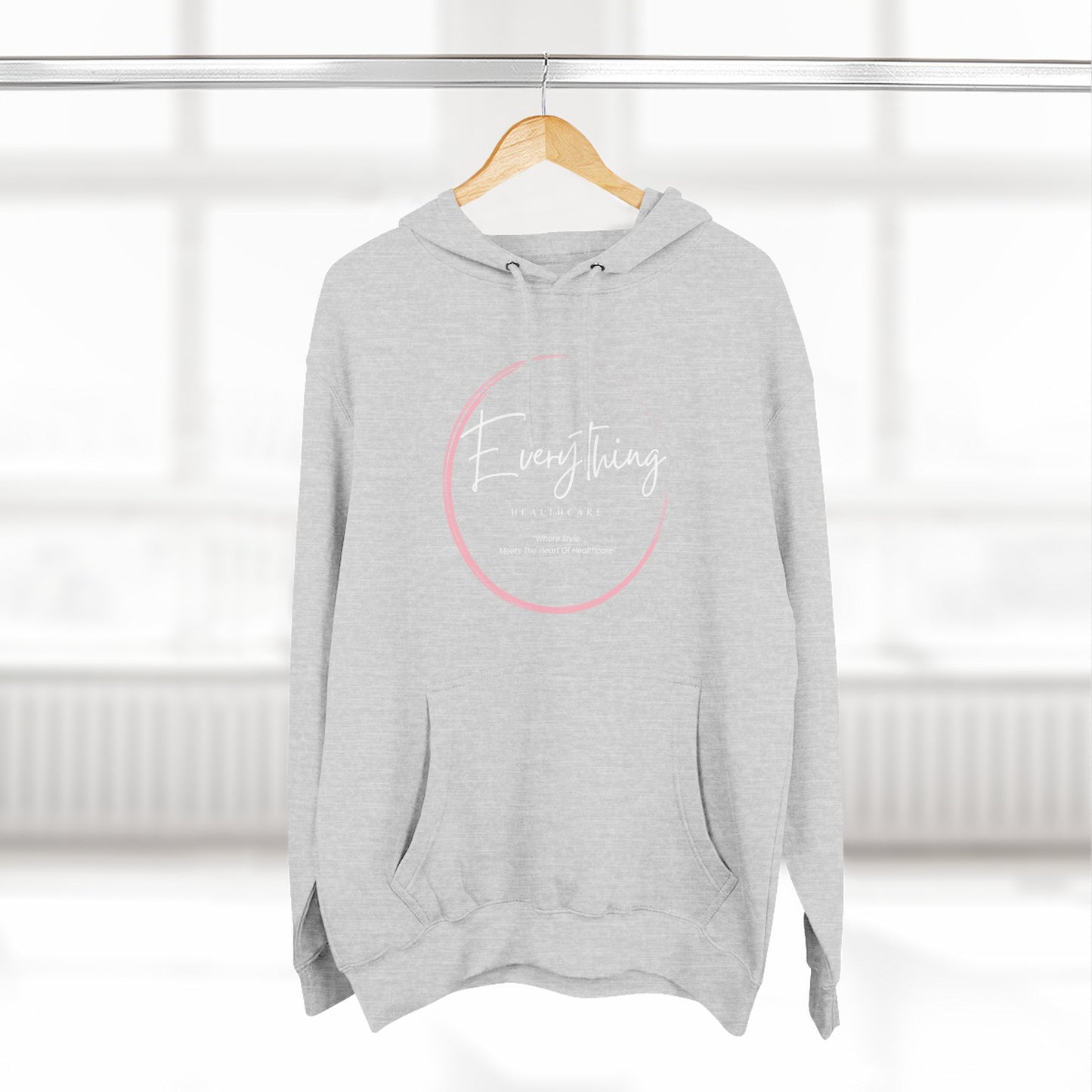 Everything Healthcare™ Cozy Fleece Hoodie Warm Pullover- Logo