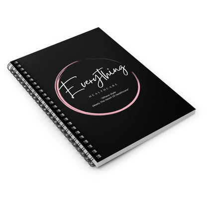 Everything Healthcare™ Spiral Notebook Inspirational Journal- Logo