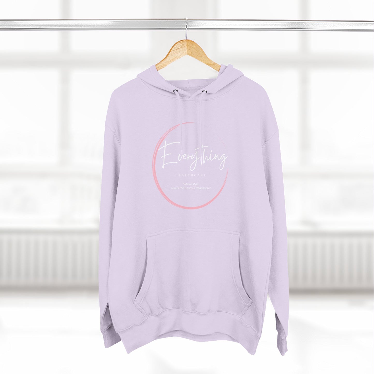 Everything Healthcare™ Cozy Fleece Hoodie Warm Pullover- Logo