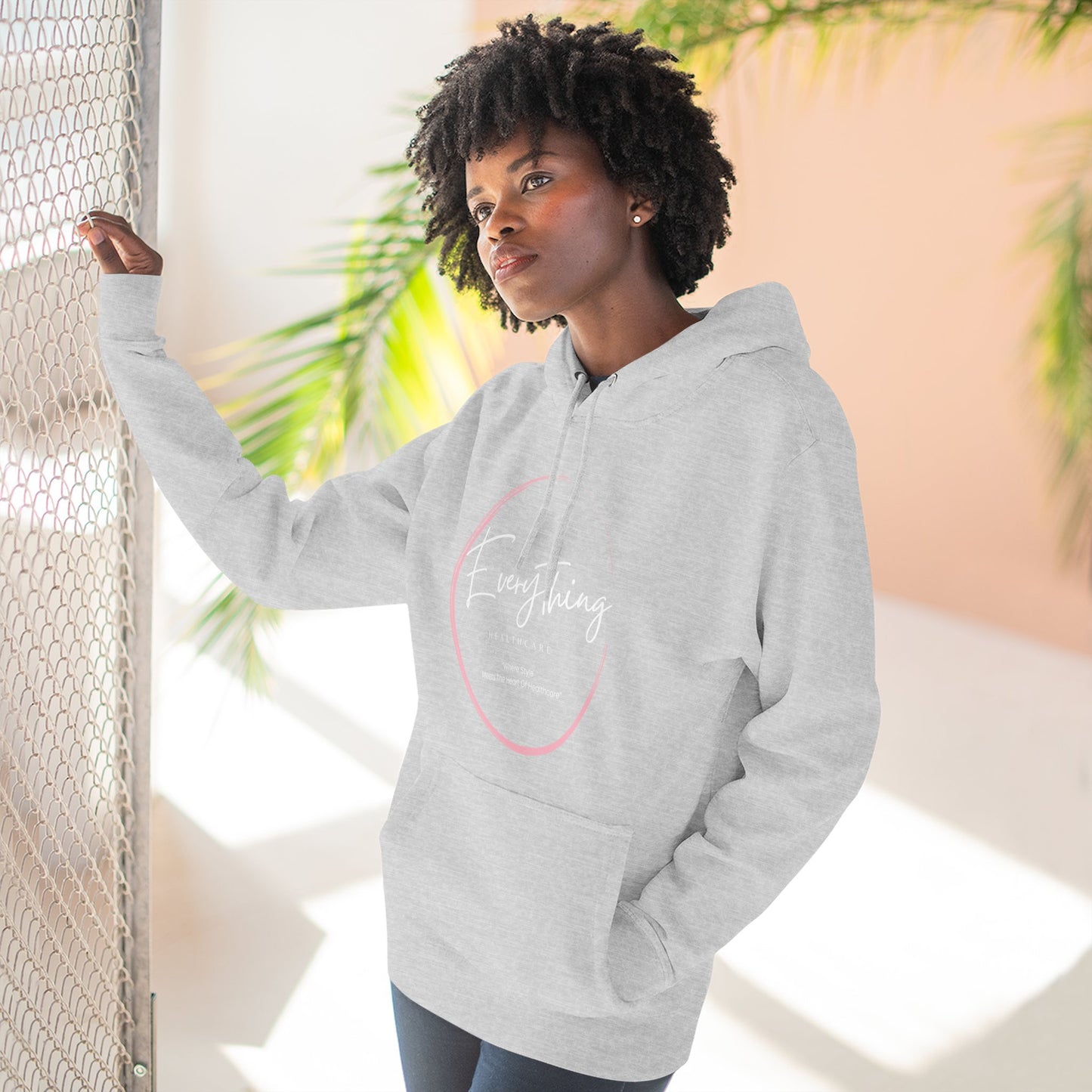 Everything Healthcare™ Cozy Fleece Hoodie Warm Pullover- Logo