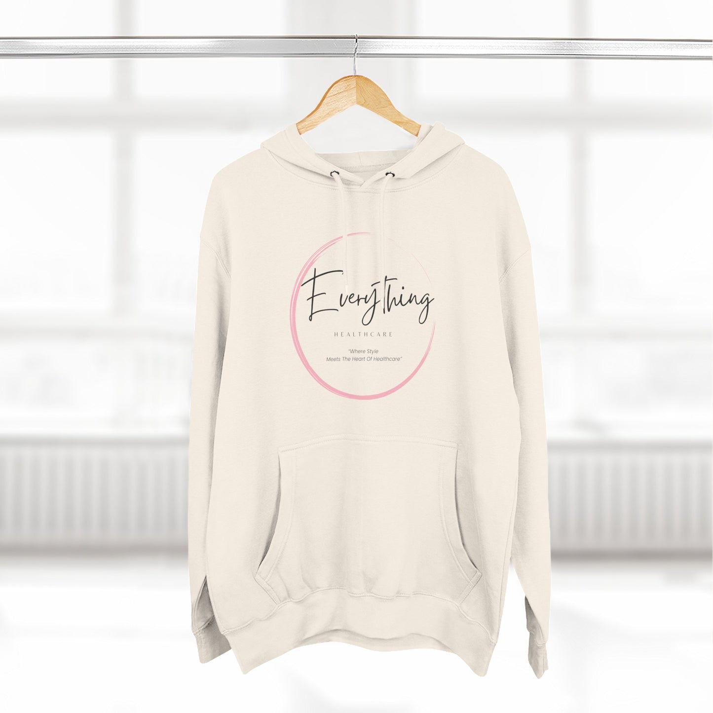 Everything Healthcare™ Cozy Fleece Hoodie Warm Pullover- Logo