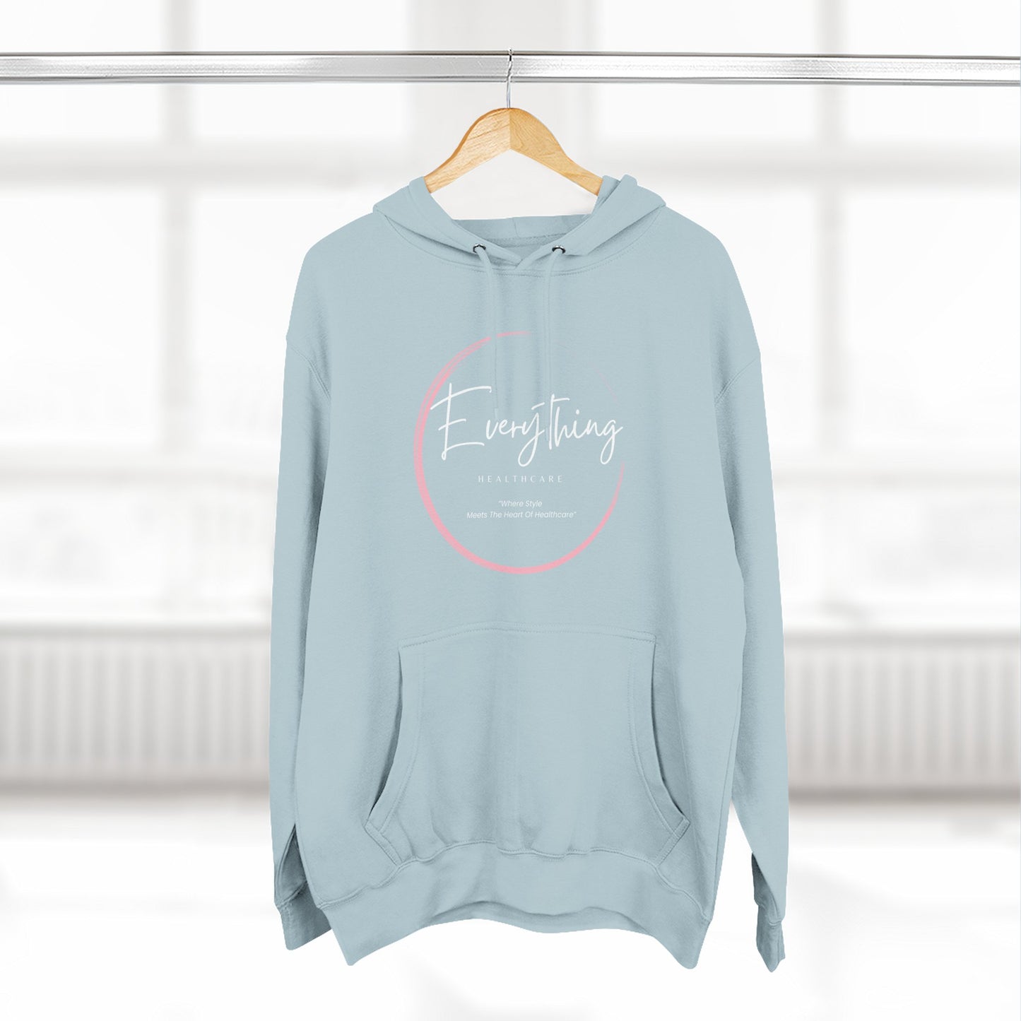 Everything Healthcare™ Cozy Fleece Hoodie Warm Pullover- Logo
