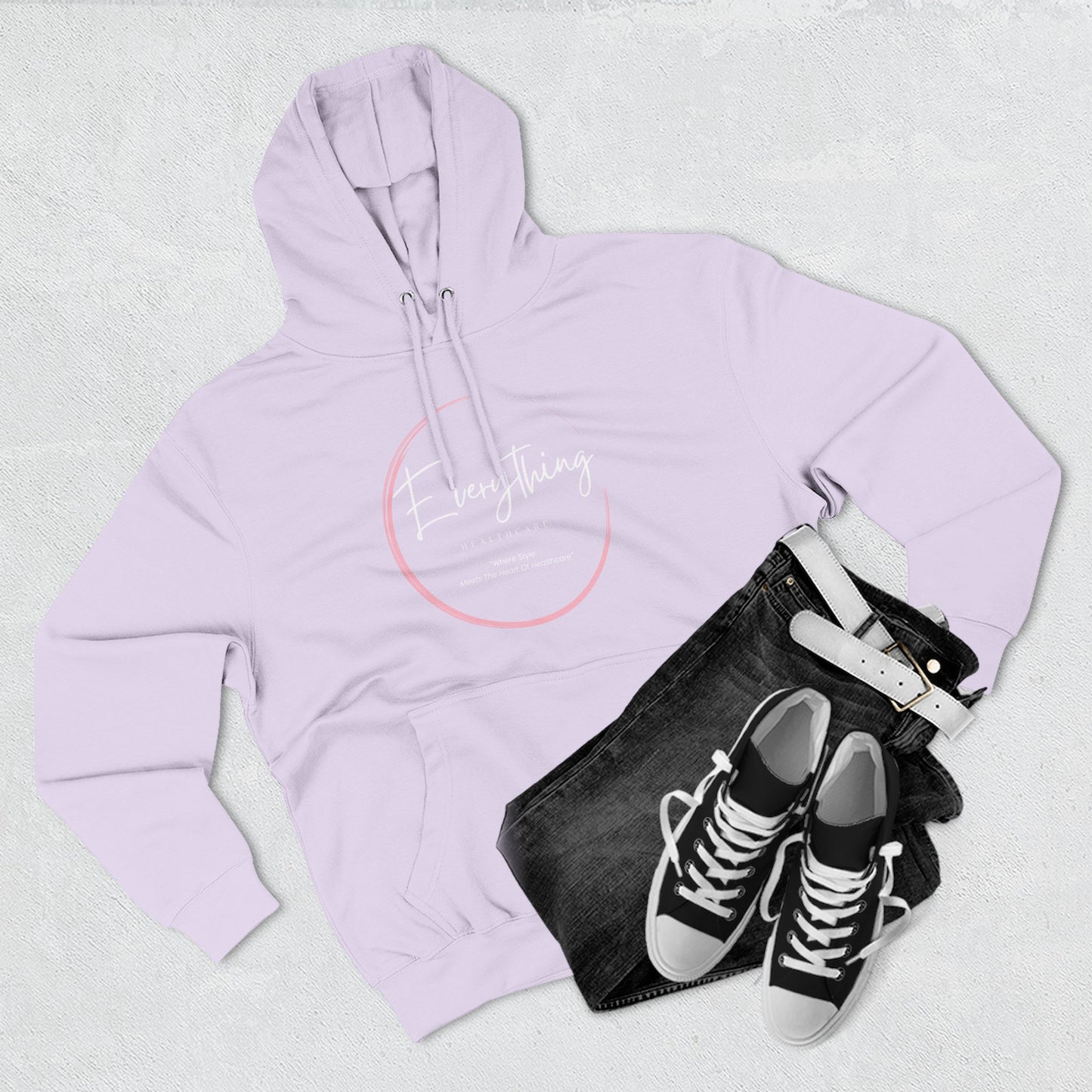 Everything Healthcare™ Cozy Fleece Hoodie Warm Pullover- Logo