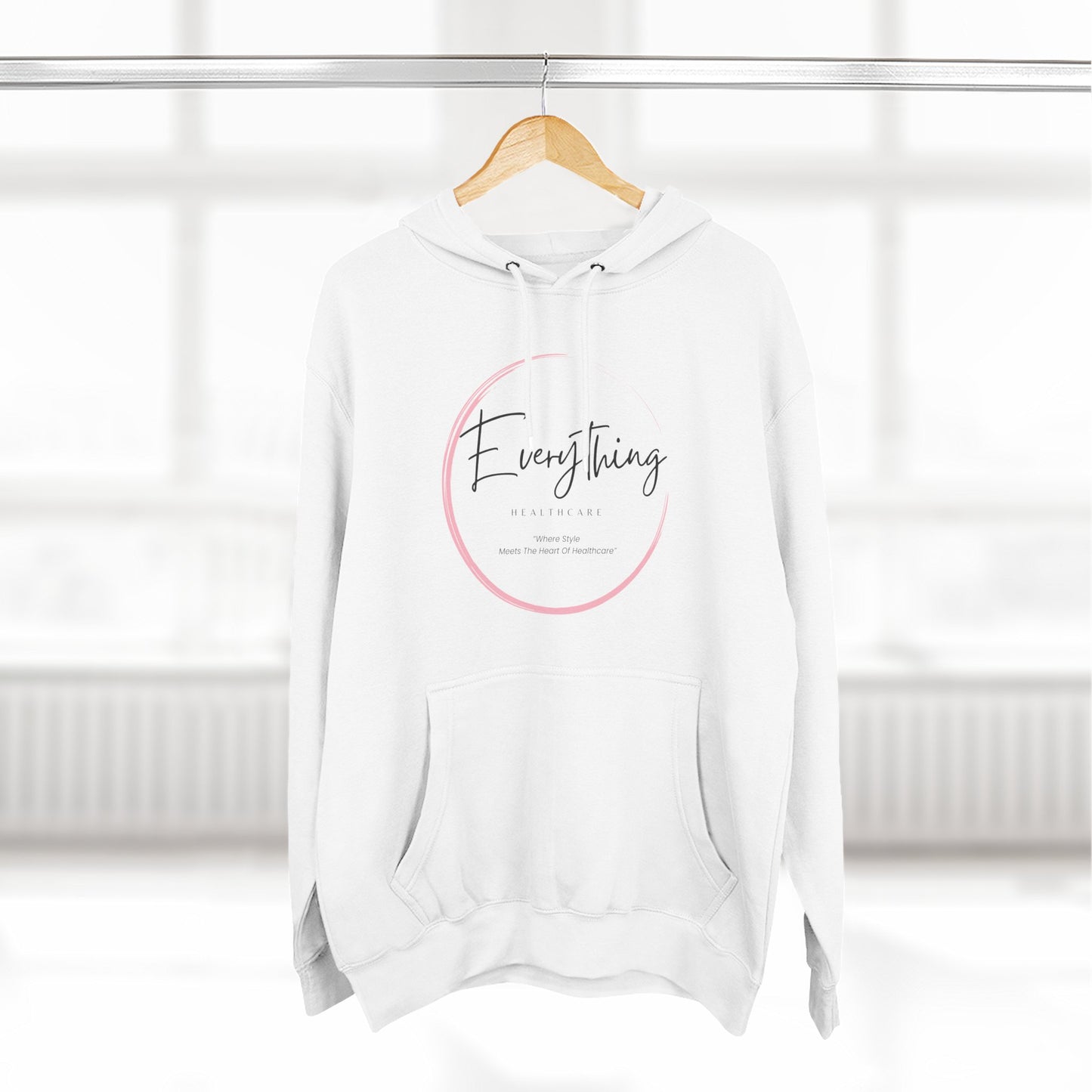 Everything Healthcare™ Cozy Fleece Hoodie Warm Pullover- Logo