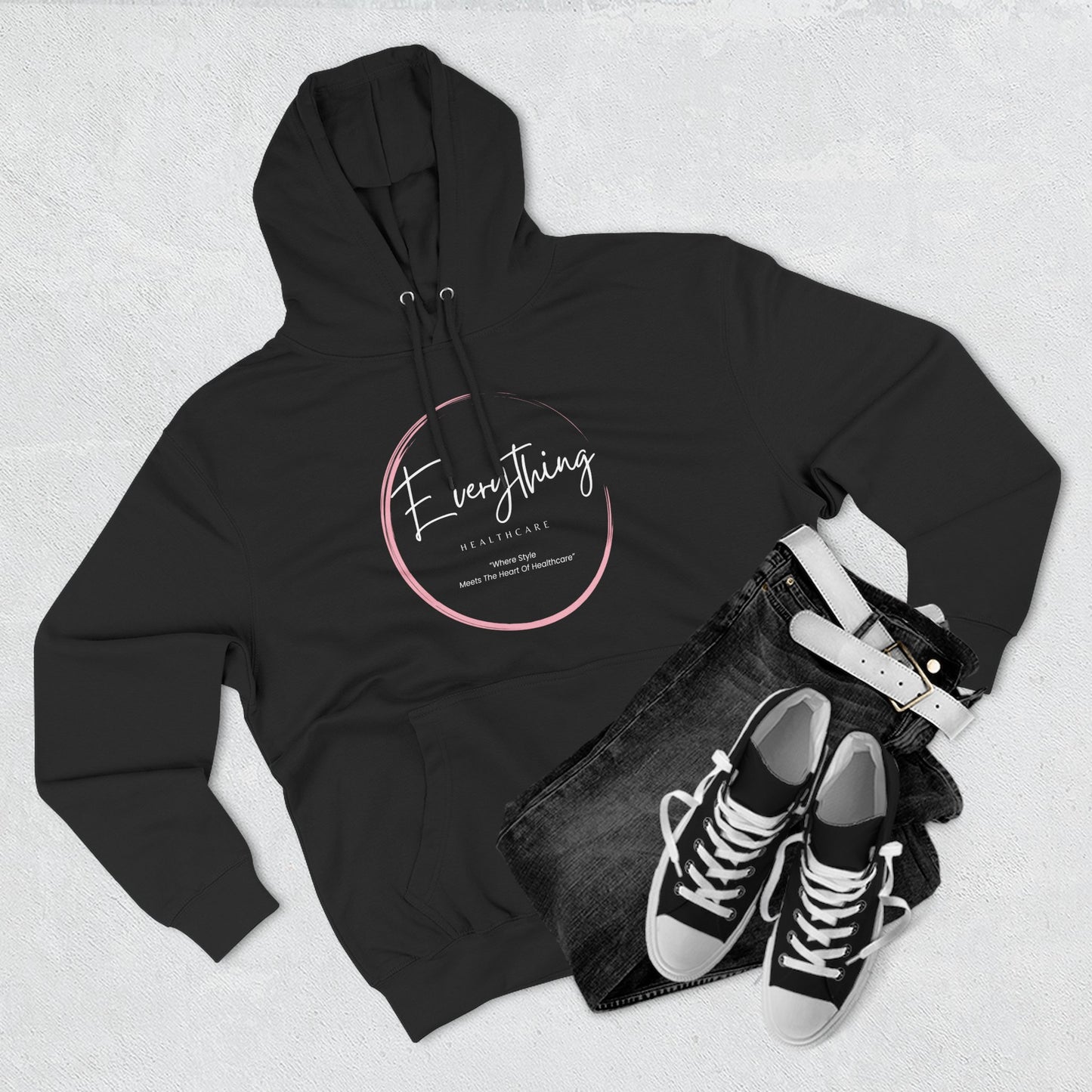 Everything Healthcare™ Cozy Fleece Hoodie Warm Pullover- Logo