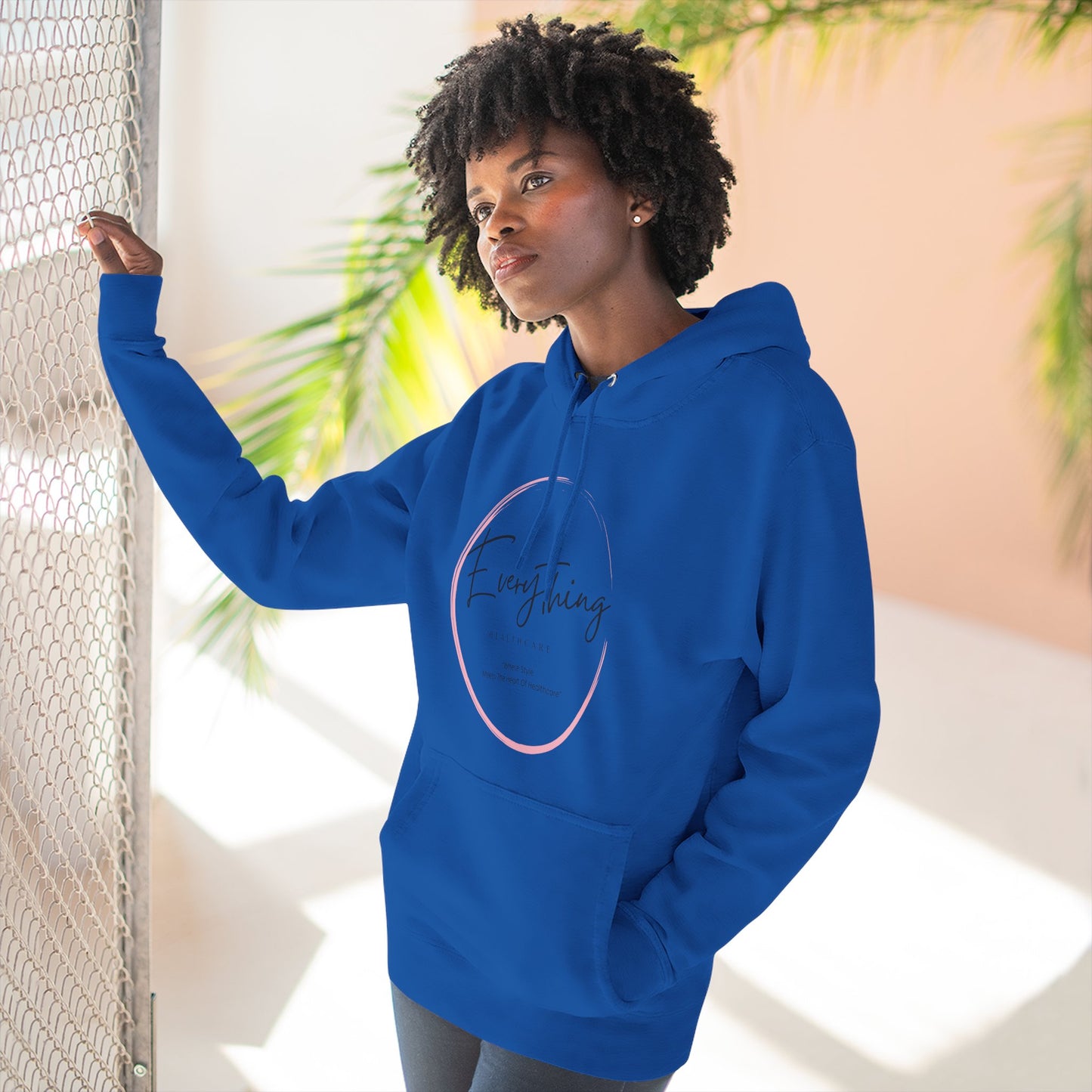 Everything Healthcare™ Cozy Fleece Hoodie Warm Pullover- Logo