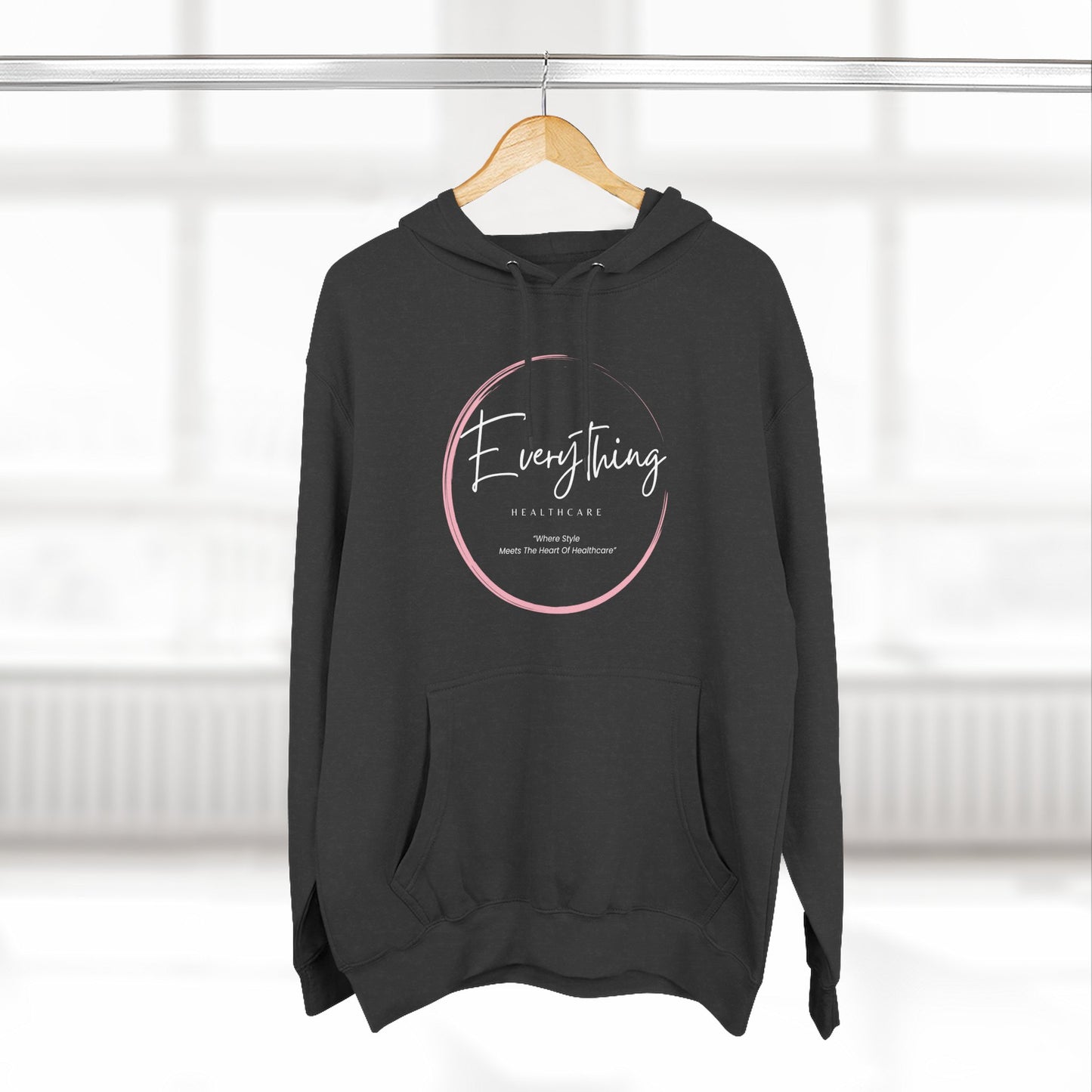 Everything Healthcare™ Cozy Fleece Hoodie Warm Pullover- Logo
