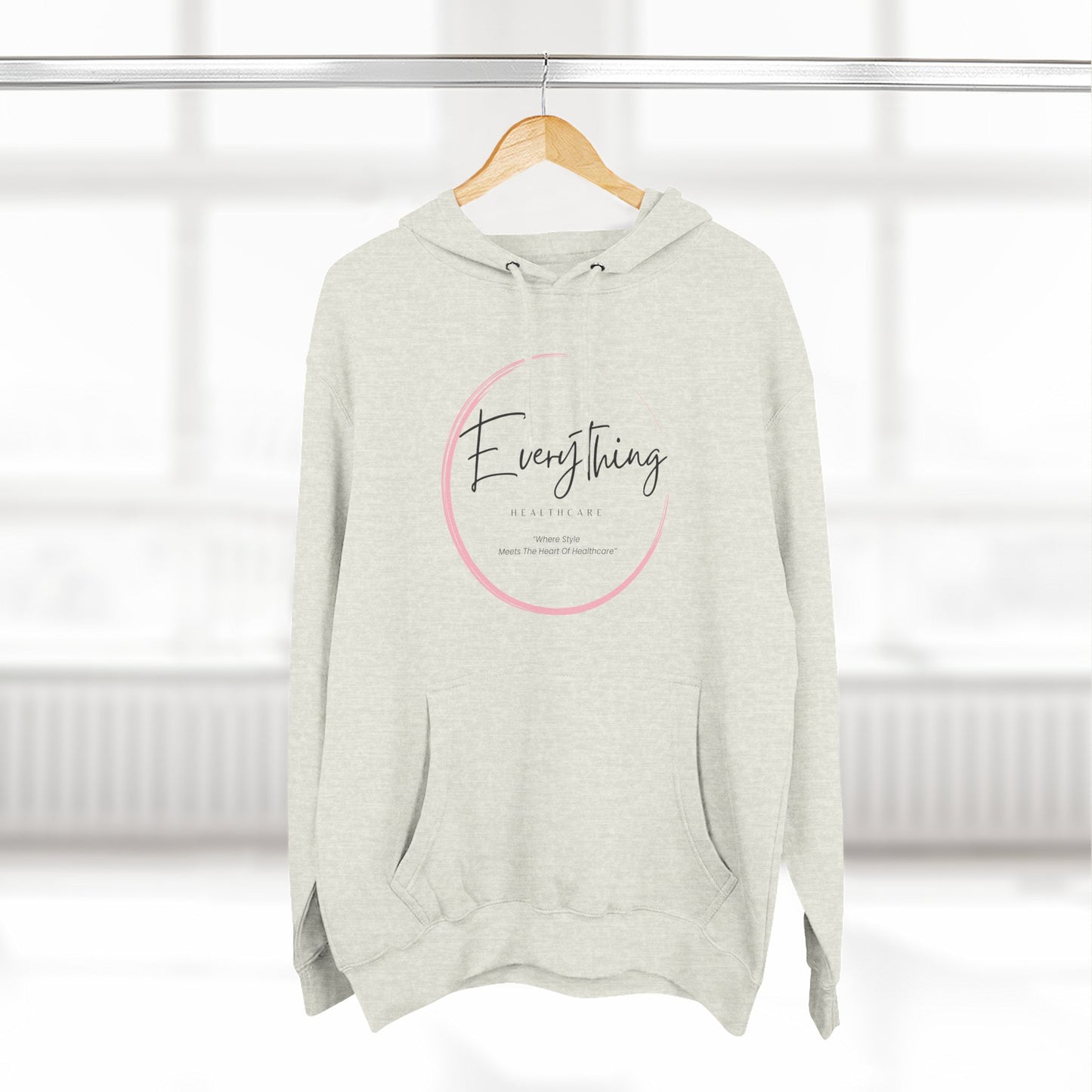 Everything Healthcare™ Cozy Fleece Hoodie Warm Pullover- Logo