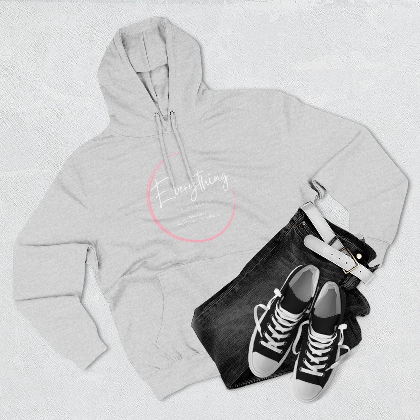 Everything Healthcare™ Cozy Fleece Hoodie Warm Pullover- Logo