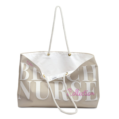 BEACH NURSE™ Weekender Bag | Large Nurse Beach & Travel Tote Sand
