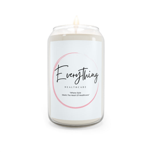 Everything Healthcare™ Relaxing Scented Soy Candle Home Spa, Self-Care, Cozy Atmosphere