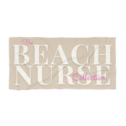 BEACH NURSE™ Oversized Sand Beach Towel | Nurse Beach & Pool Essential